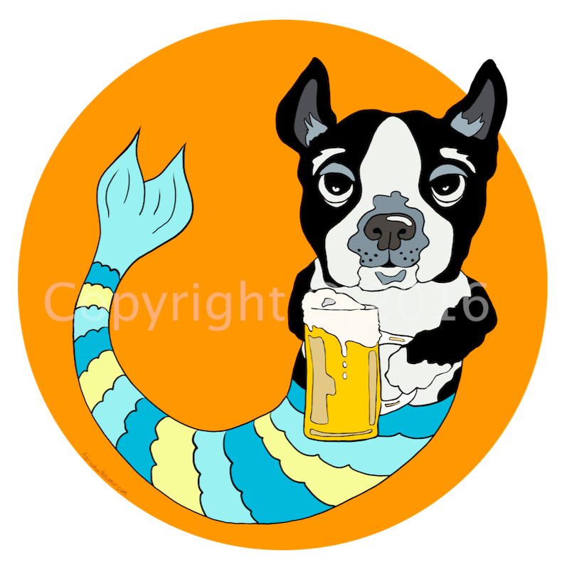 Bonkers the Boston Terrier